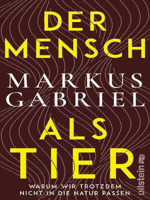 cover image of Der Mensch als Tier